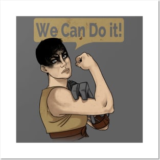 SHE can do it Posters and Art